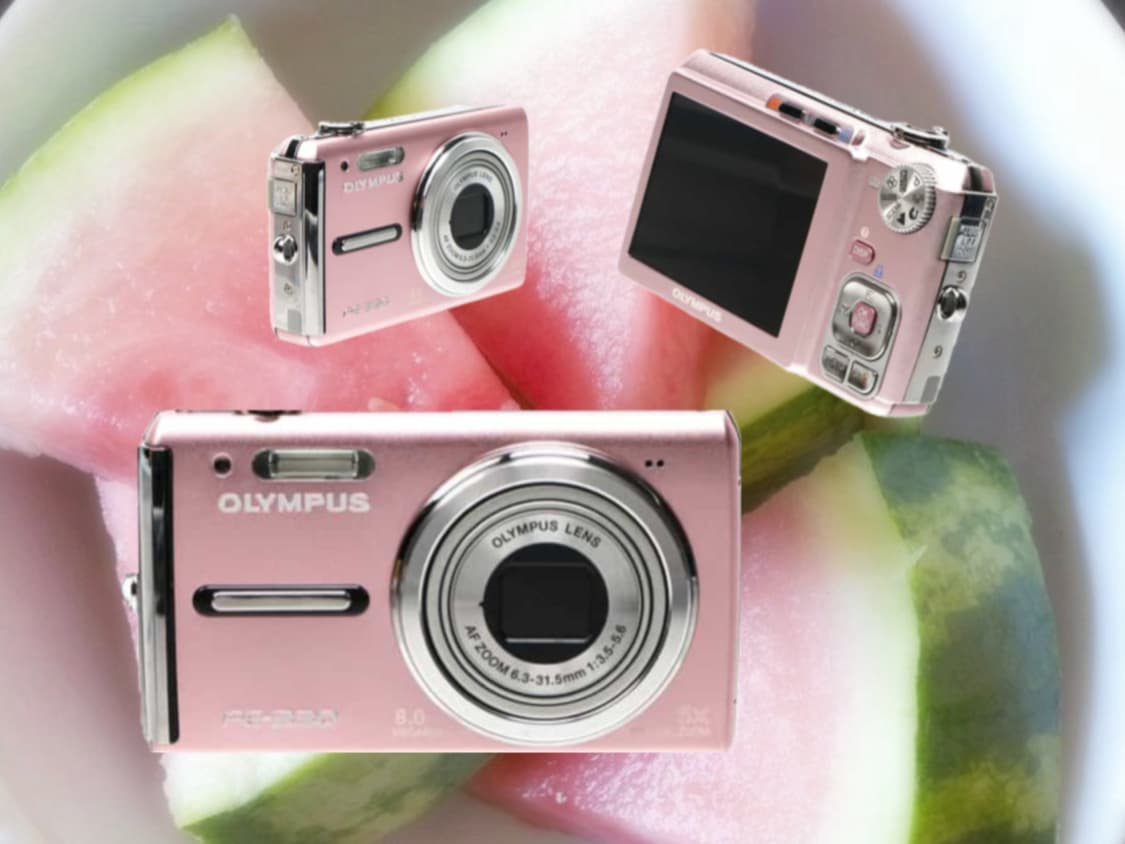 86えりキティ 　OLYMPUS FE-330　ピンク 올림푸스 Olympus Fe-330 핑크 | 후루츠패밀리