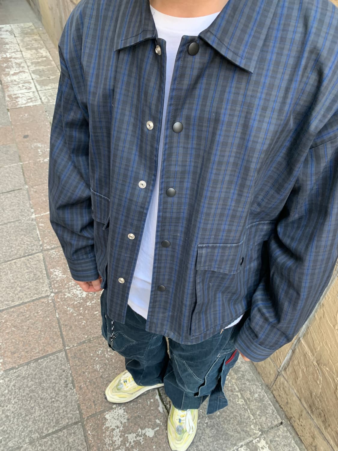 jieda / CHECK COACH JACKET Jieda check coach jacket | 후루츠패밀리