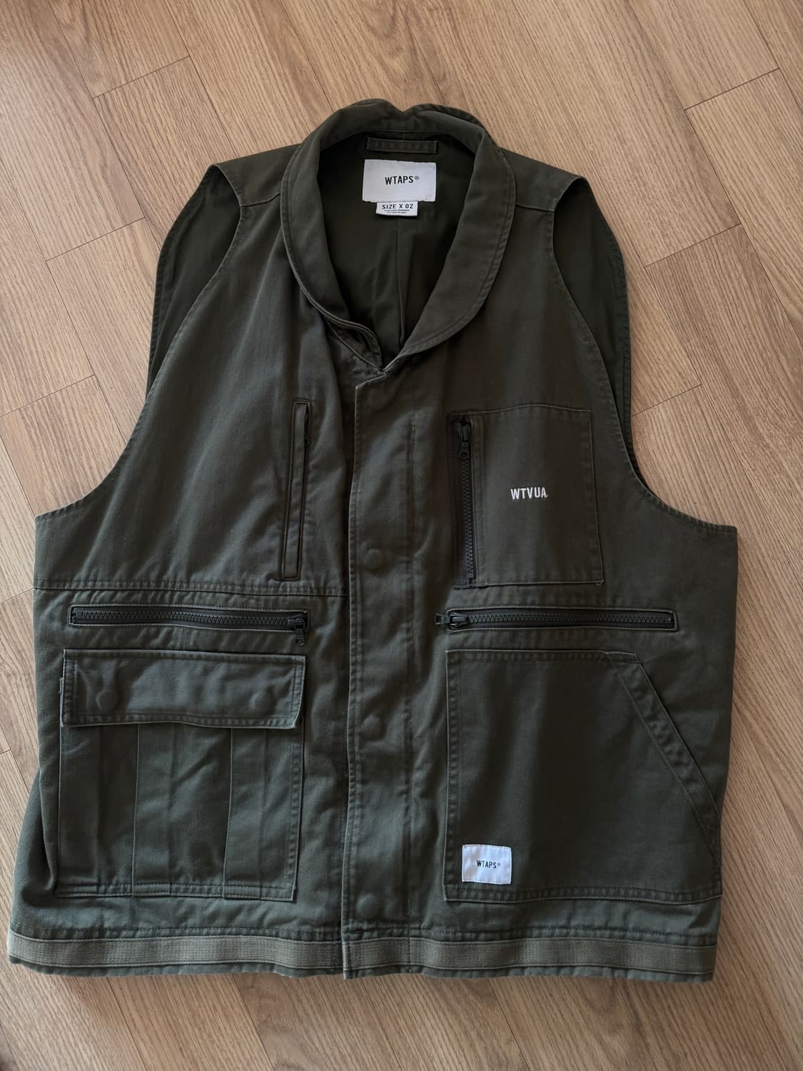 トップス 【Mサイズ】 WTAPS REP VEST COTTON TWILL