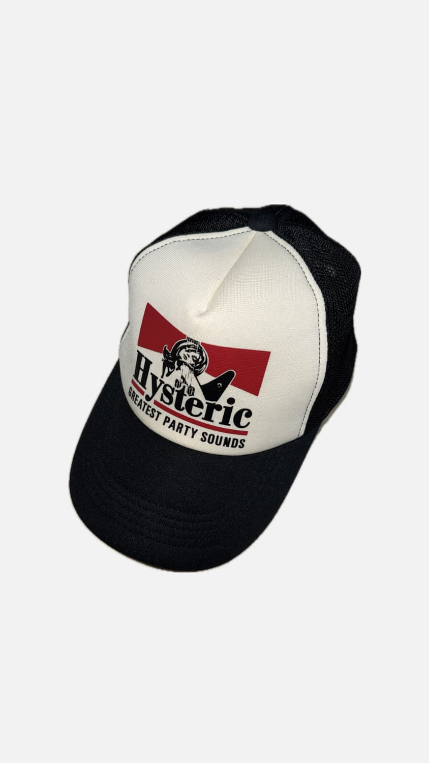 【新品】HYSTERIC GLAMOUR GUITAR GIRL キャップ GUITAR GIRL メッシュキャップ（キャップ）｜HYSTERIC GLAMOUR