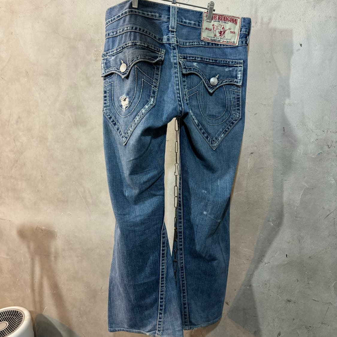 希少 USA TRUE RELIGION FRANKIE BIG T 太ステッチ 希少 USA TRUE RELIGION FRANKIE BIG T 太ステッチ