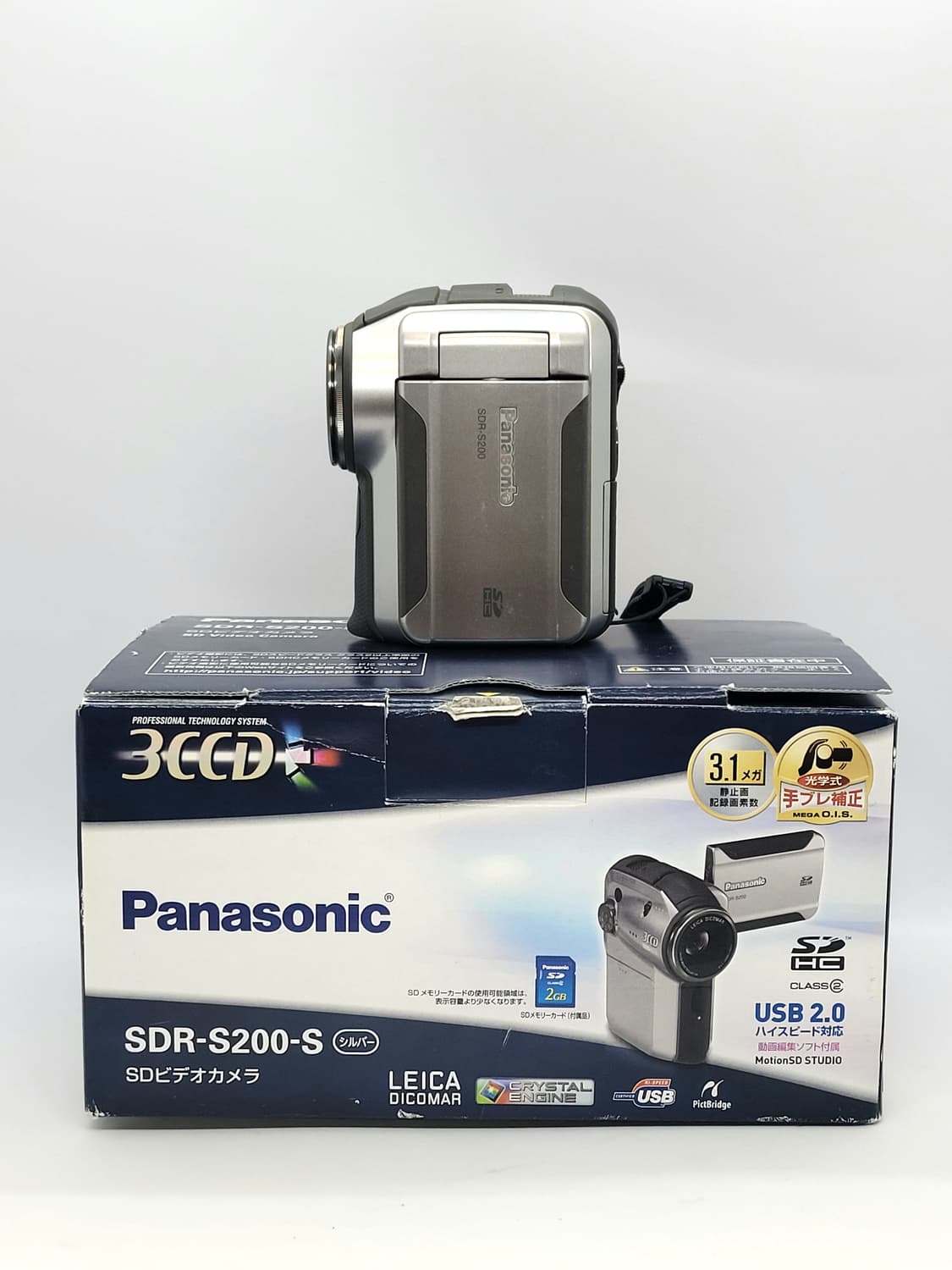 Panasonic SDR-S200-S 美品】Panasonic SDR-S200-S ビデオカメラ