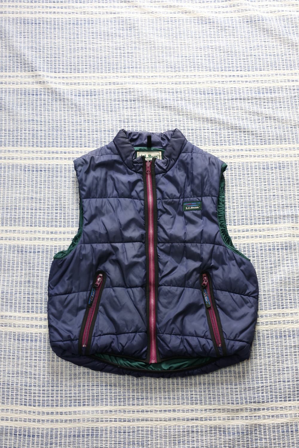 L L Bean 80s primaloft ripstop down vest | 후루츠패밀리