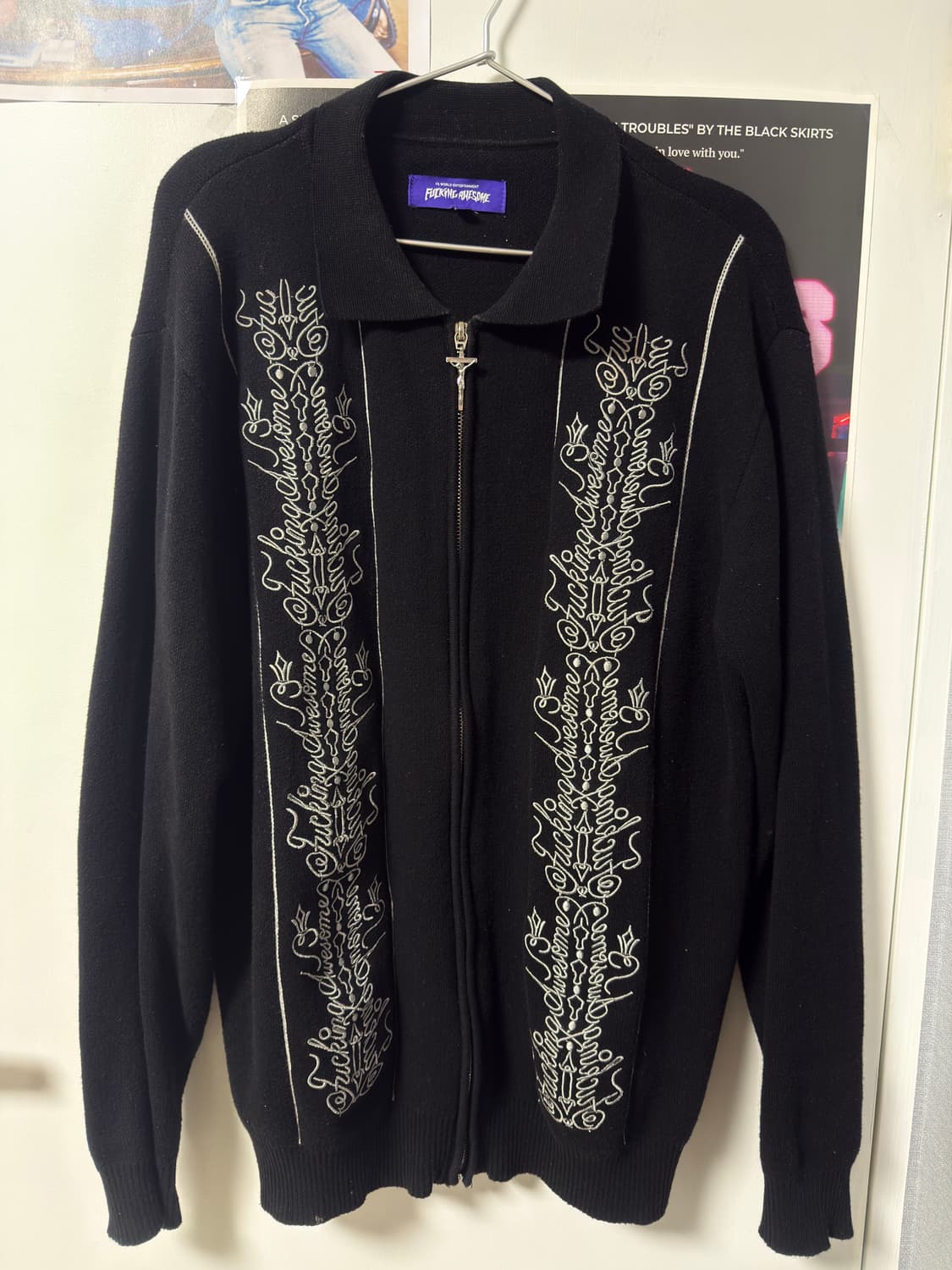 Fucking Awesome Bullshirt Zip Cardigan | 후루츠패밀리 Fucking Awesome Bullshirt Zip Cardigan | 후루츠패밀리
