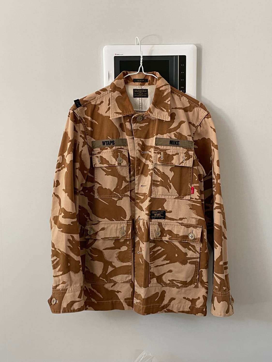 ジャケット・アウター WTAPS 21SS JUNGLE TWILL CAMO SIZE 03 WTAPS JUNGLE 01 LS COTTON. TWILL. CAMO 豹紋四袋襯衫外套21SS