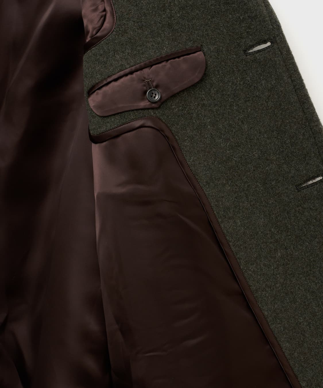 【新品】i'm here : GRANDPA COAT i'm here - SHRINK NYLON : GRANDPA COAT : black / (ｱｲﾑ ﾋｱｰ