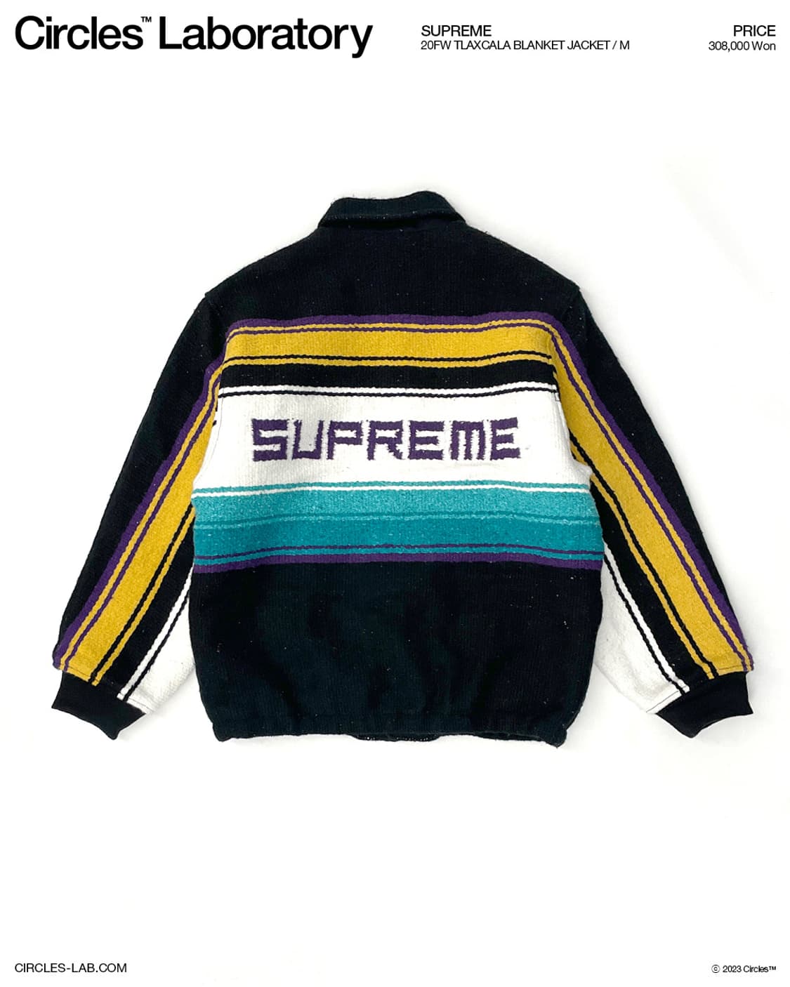 Supreme Tlaxcala Blanket Jacket SUPREME SUPREME Tlaxcala Supreme Tlaxcala Blanket Jacket SUPREME SUPREME Tlaxcala