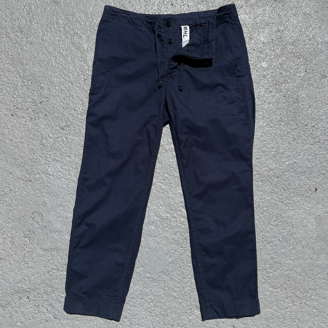 MHL FINE COTTON POPLIN TROUSERS XL MHL cotton pants | 후루츠