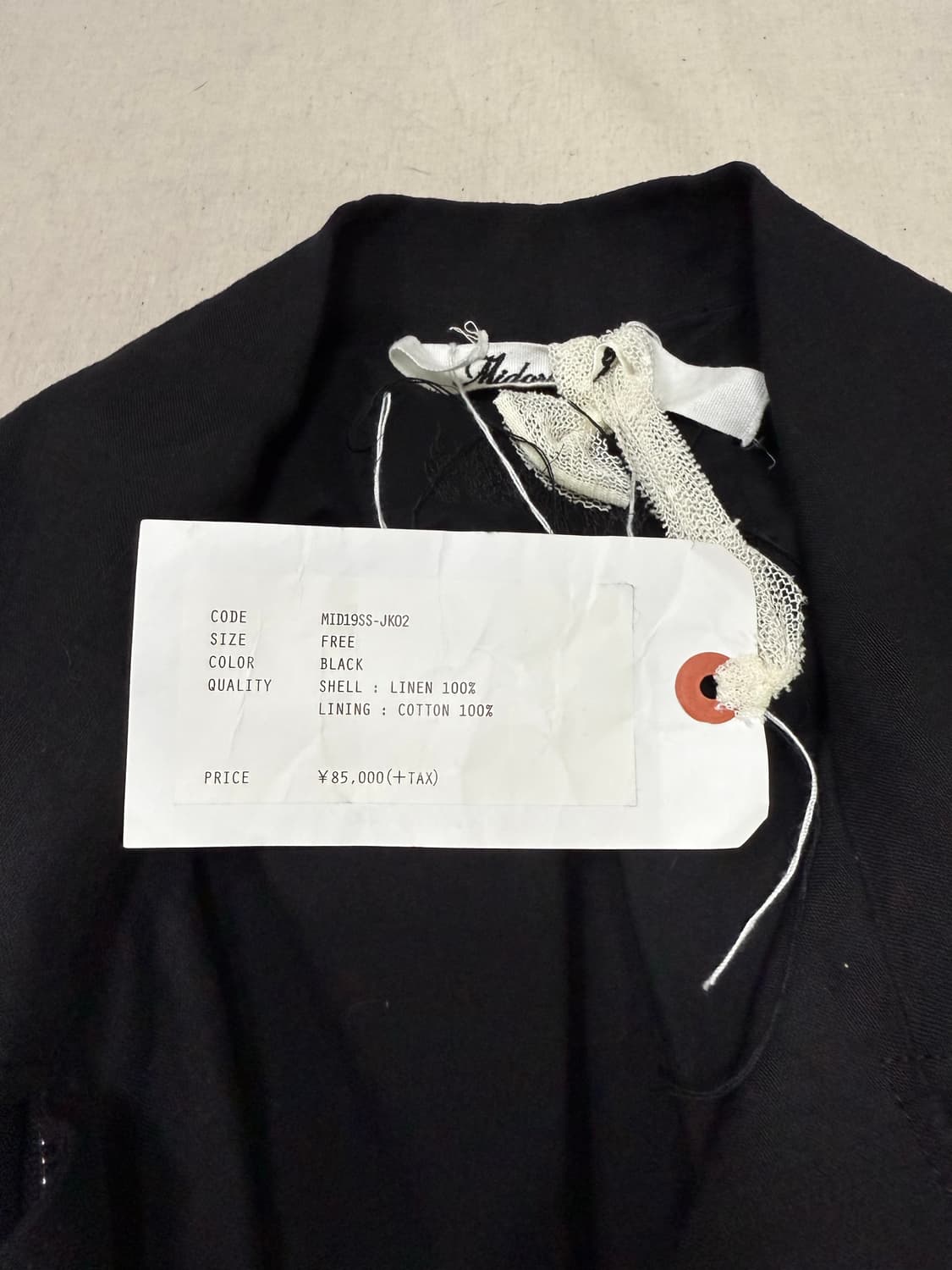 MIDAS オールインワンツナギ Midorikawa 20ss cotton linen