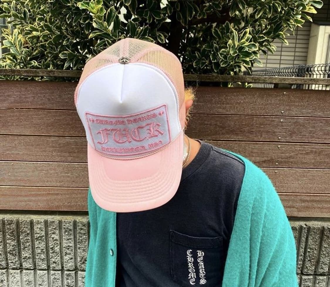 【超希少】Chrome Hearts 90s FUCK Tracker Cap 超希少】Chrome Hearts 90s FUCK Tracker Cap 90s OTTO Chrome