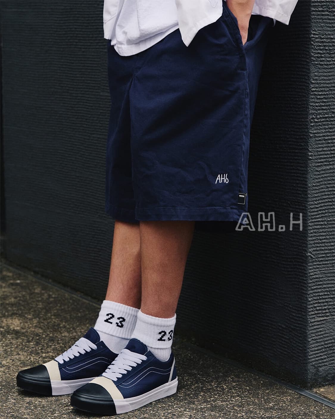brochure ah big chino shorts 長谷川昭雄　ah.h BROCHURE BIG CHINO SHORTS A.H 長谷川昭雄