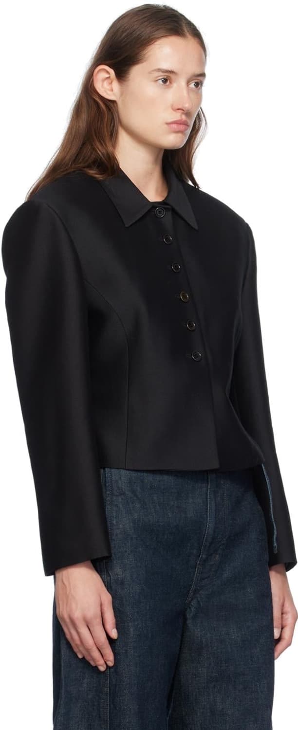 【AMOMENTO】24fw WOOL SILK BUTTON UP JACKET MUSINSA | AMOMENTO WOOL SILK BUTTON UP JACKET