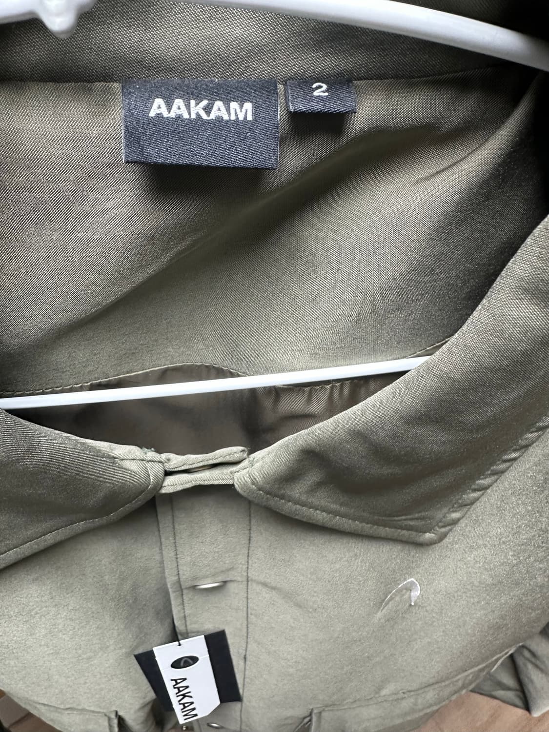◆AAKAM◆ Raglan Piping Jacket Khaki 아캄 Raglan Piping Jacket (Khaki) | 후루츠패밀리