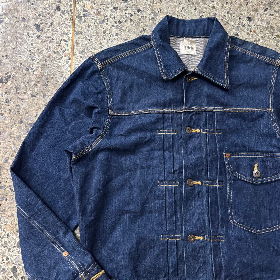 デッドストック 90s 日本製 Lee COWBOY デニムジャケット 1st型 【公式