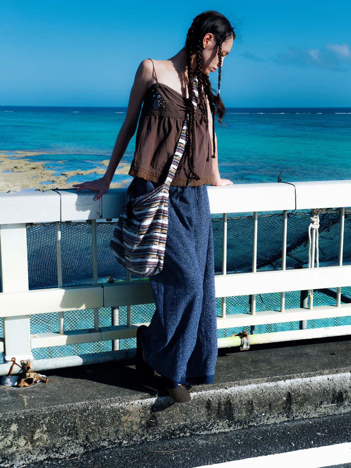 ★COYSEIO★ SHOOTING STAR PANTS SHOOTING STAR PANTS NAVY - coyseio