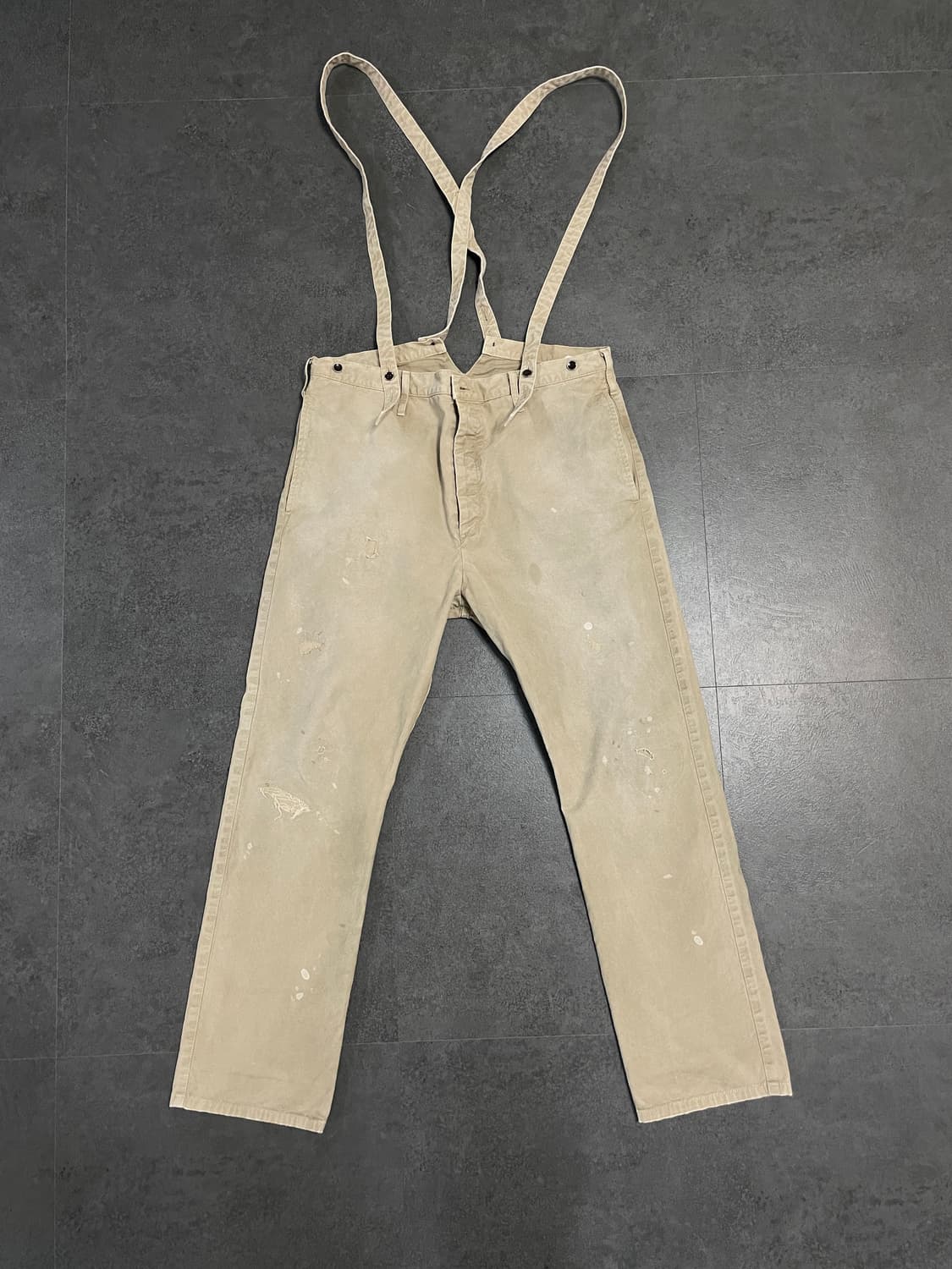 visvim TRAVAILLER BRACES PANTS (LINEN) 21SS TRAVAILLER BRACES PANTS