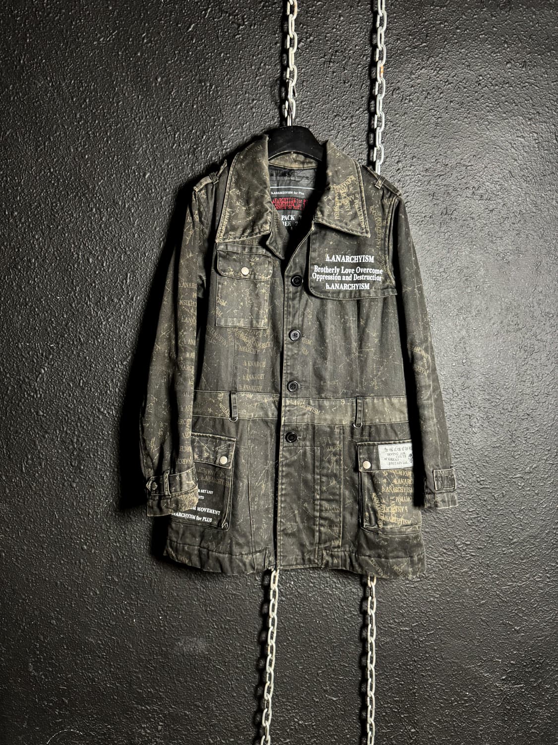 h.NAOTO H.ANARCHYISM FOR PLUS シャツ