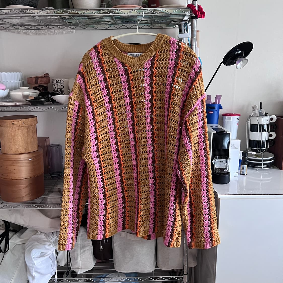 cmmn swdn xander mohair sweater CMMN SWDN 20AW MOHAIR KNIT SWEATER