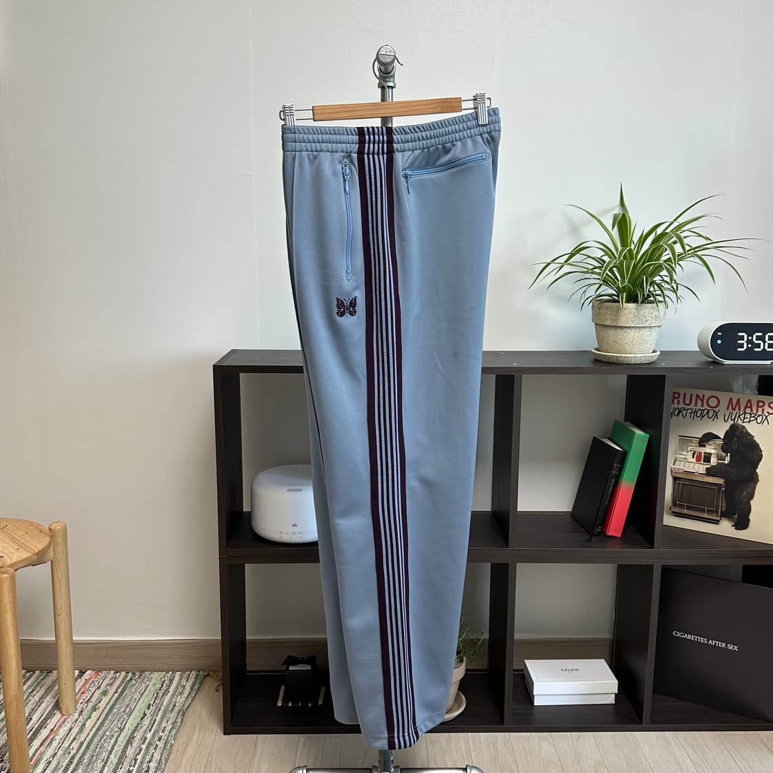 Needles Straight Track Pants Sax Blue | 후루츠패밀리