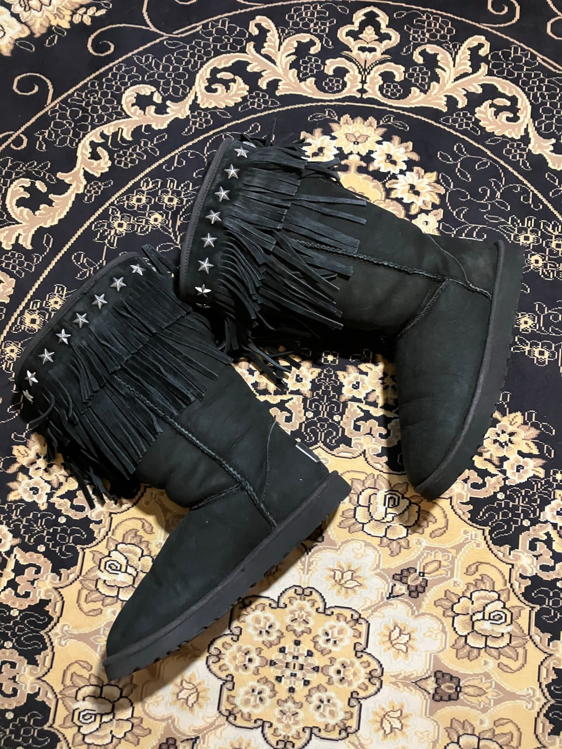 Emi Emi UGG & JIMMY CHOO ムートンブーツ ブラウン 2025年最新】UGG