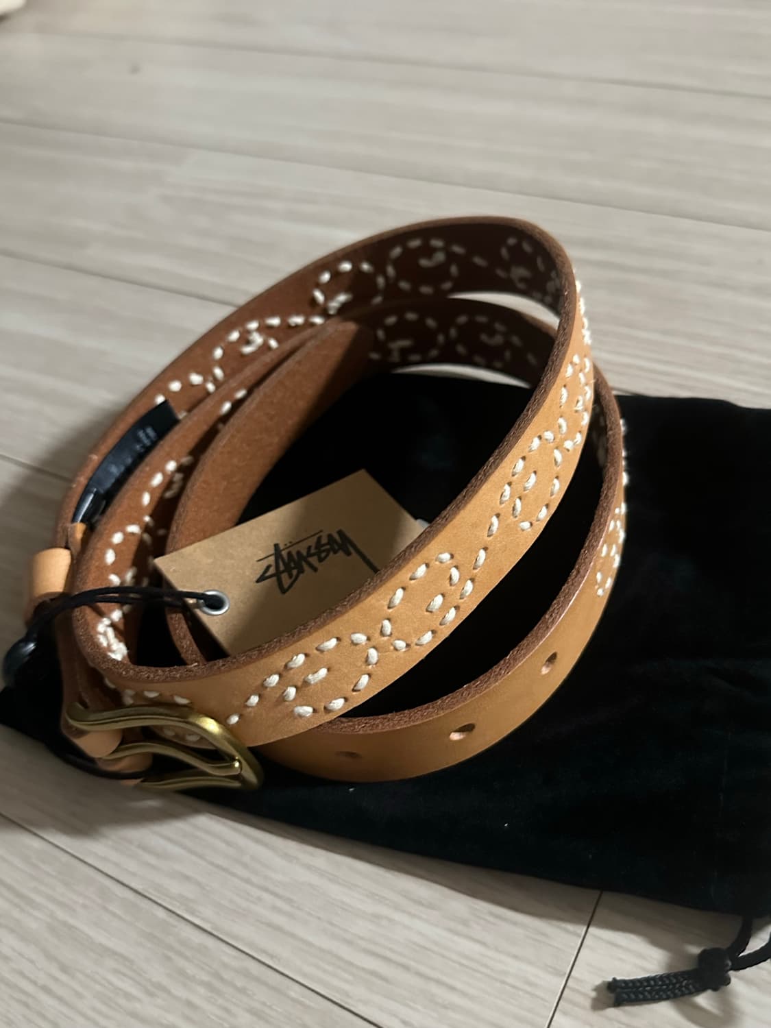 小物 STUSSY EMBROIDERED S BELT Embroidered S Belt – Light Tan | Accessories | Stüssy Japan