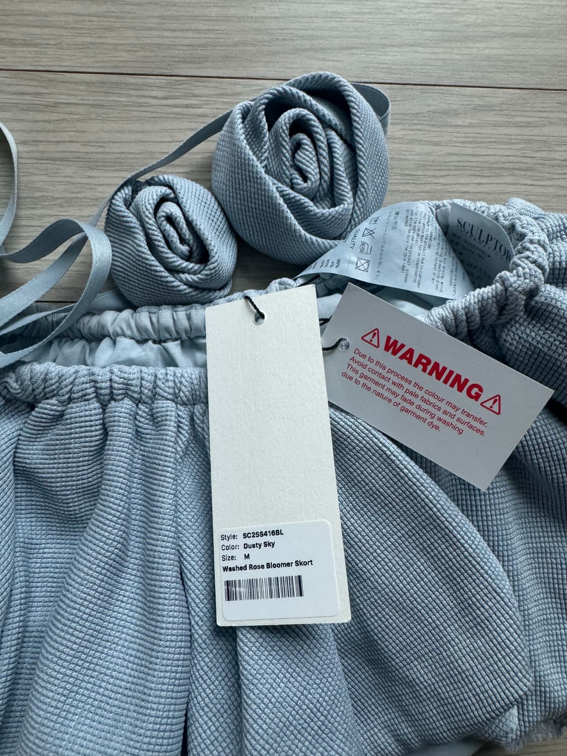 SCULPTOR ◇ Washed Rose Bloomer Skort スカート SCULPTOR Washed