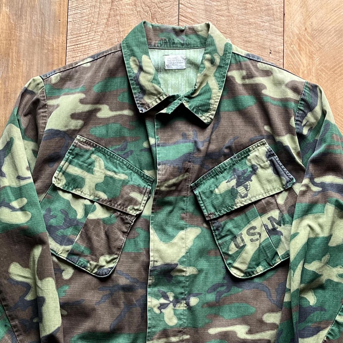 ジャケット・アウター 70's US ARMY ERDL Jungle Fatigue Shirt 70s US ARMY ERDL JUNGLE FATIGUE JACKET [S-S] (95) | 후루츠패밀리