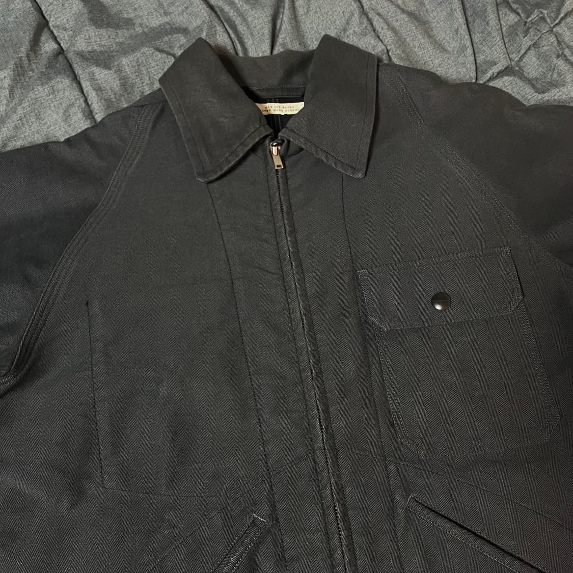 38]올드조 20SS ROLL COLLAR ZIP JACKET | 후루츠패밀리