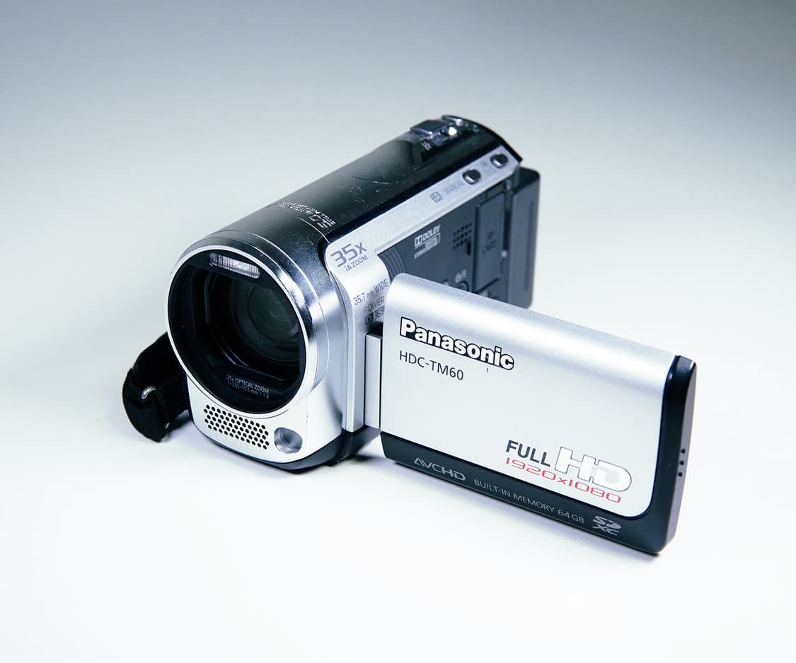 パナソニック デジタルハイビジョンビデオカメラ TM60 サニーシルバー