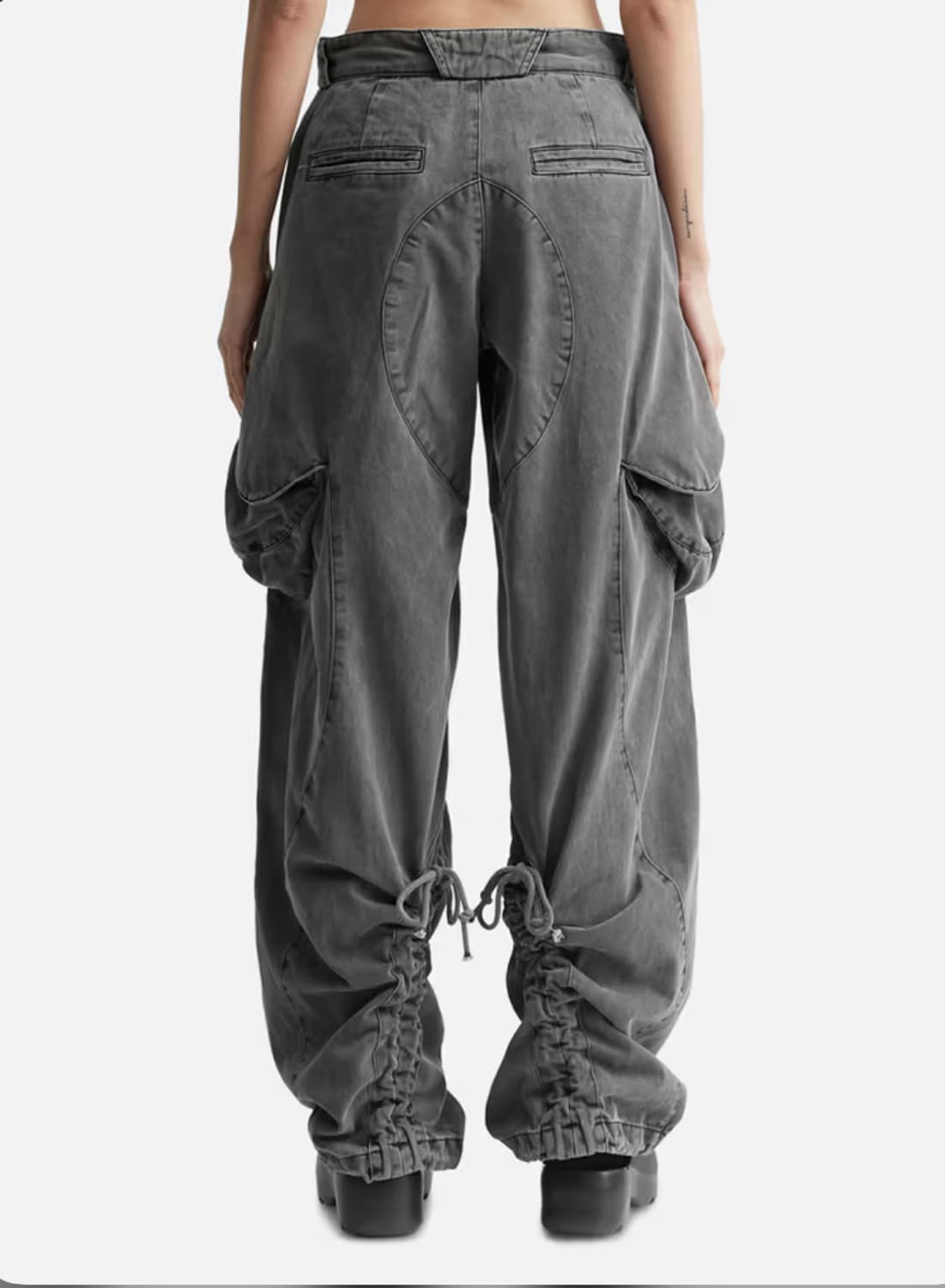 HYEIN SEO ヘインソ Washed Cargo Pants Hyein Seo - Washed Cargo Pants | HBX - Globally Curated