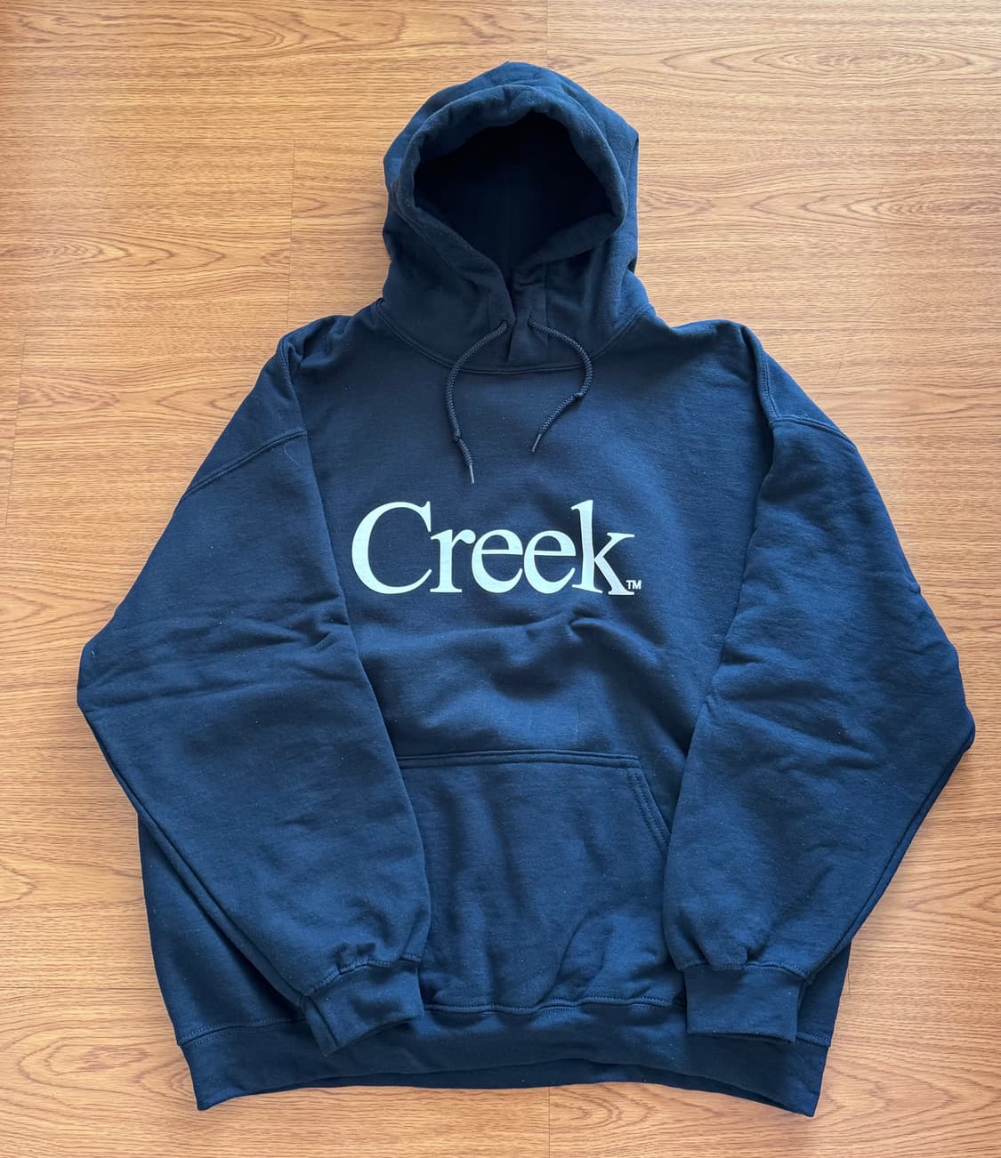 creek anglers device パーカー チャコール Creek Angler's Device