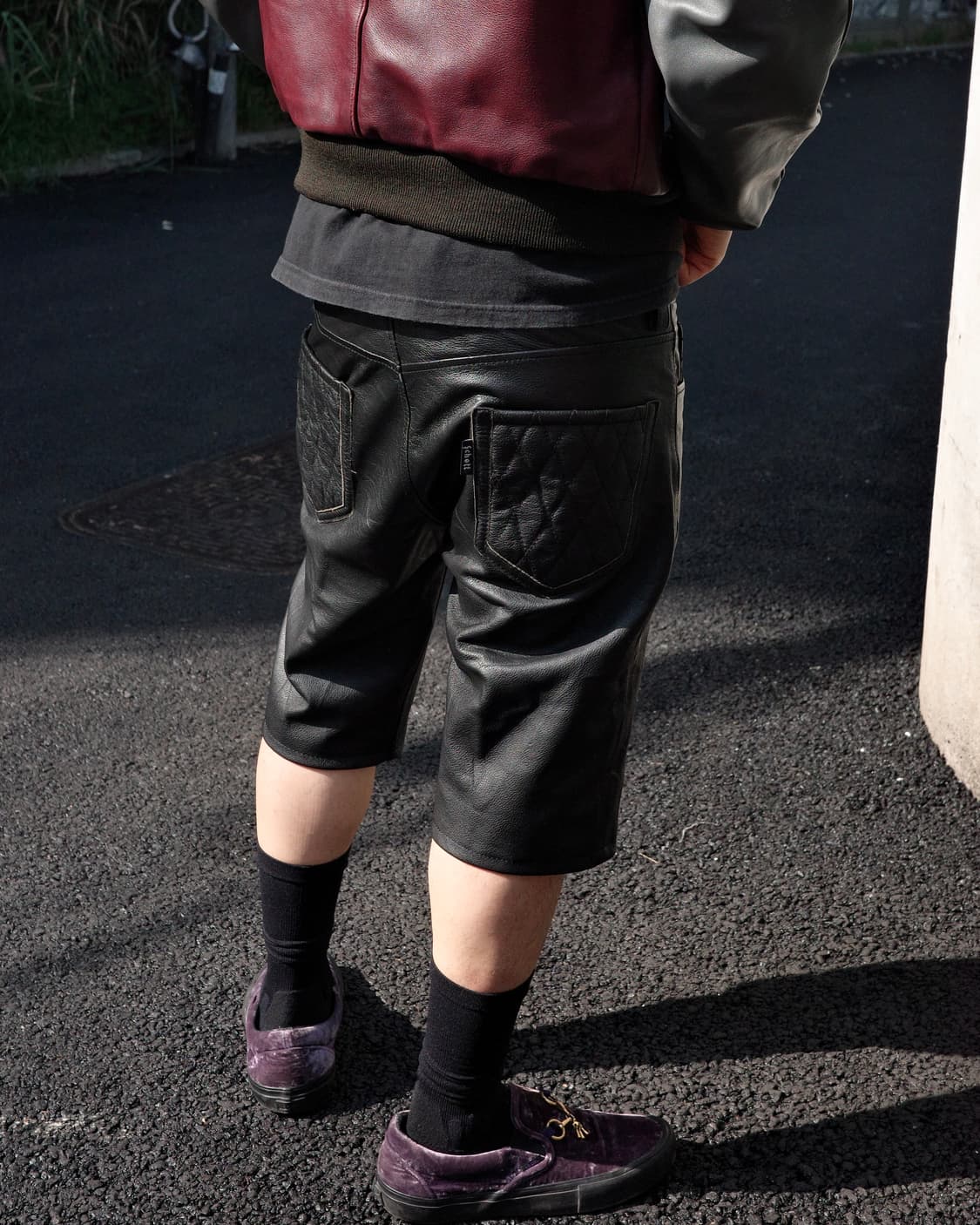 パンツ Schott NYC Leather Motorcycles Shorts 34 Schott N.Y.C Leather Motorcycles Shorts | 후루츠패밀리