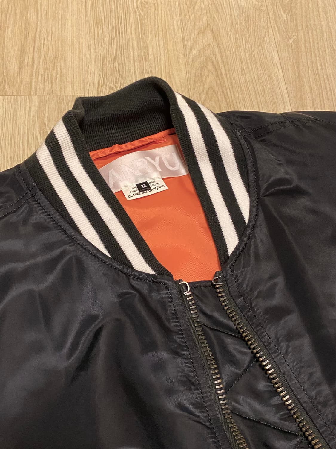 ジャケット・アウター ganryu comme des garcons AD2015 wool ma1 Comme des Garcons × Ganryu | Grailed