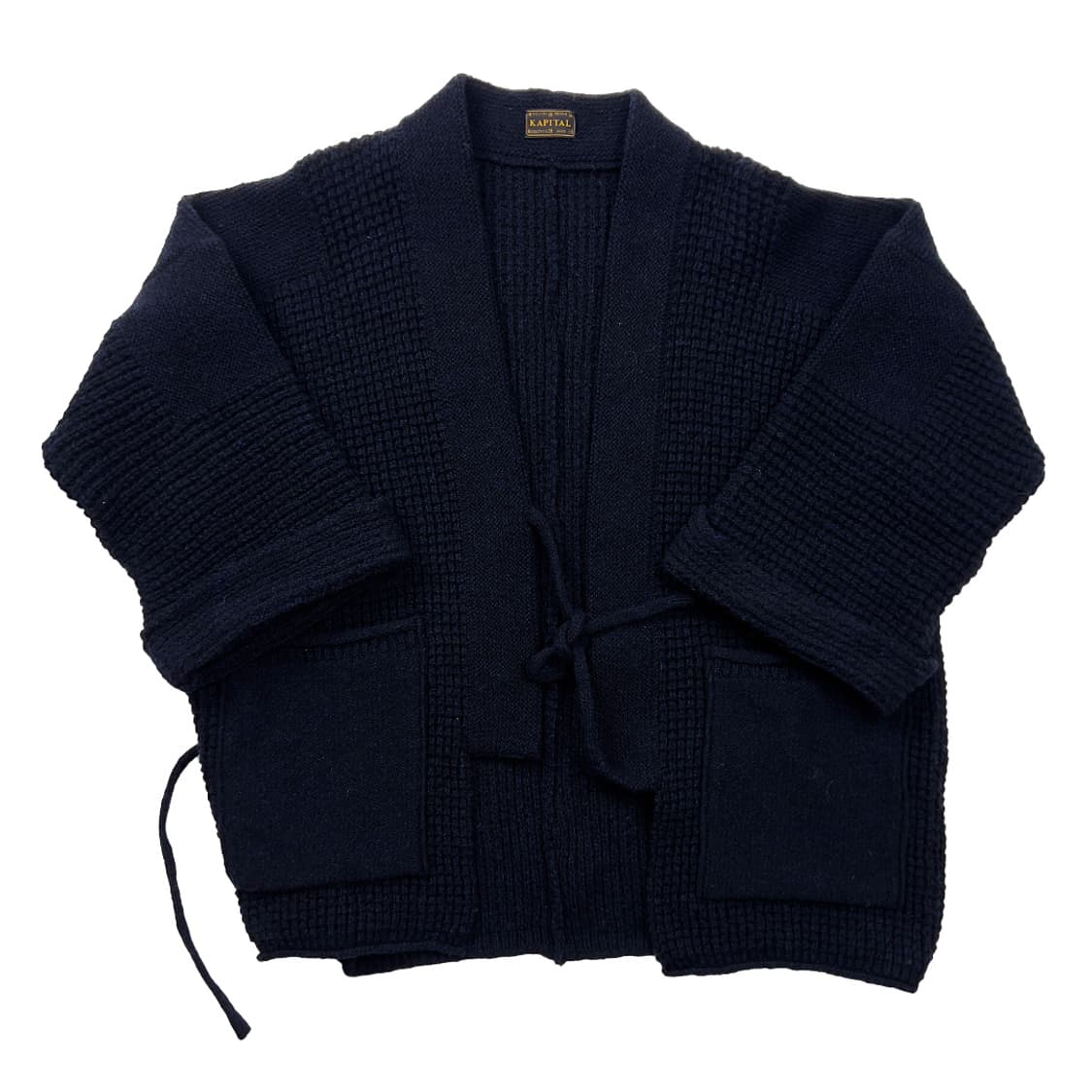 KAPITAL キャピタル 　5G ウールワッフル　KESAカーディガン KAPITAL 5G WOOL WAFFLE KESA CARDIGAN | 후루츠패밀리