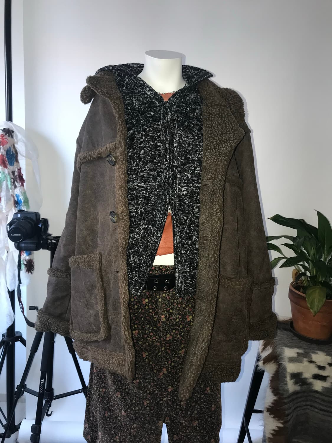 Twist Knitting Bokashi Hood Zip-up | 후루츠패밀리