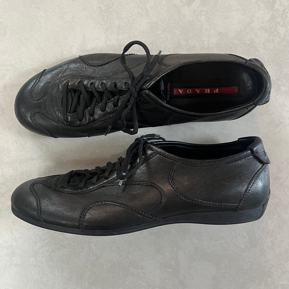 2000s PRADA DRIVING SHOES, These Prada driving shoes feature a