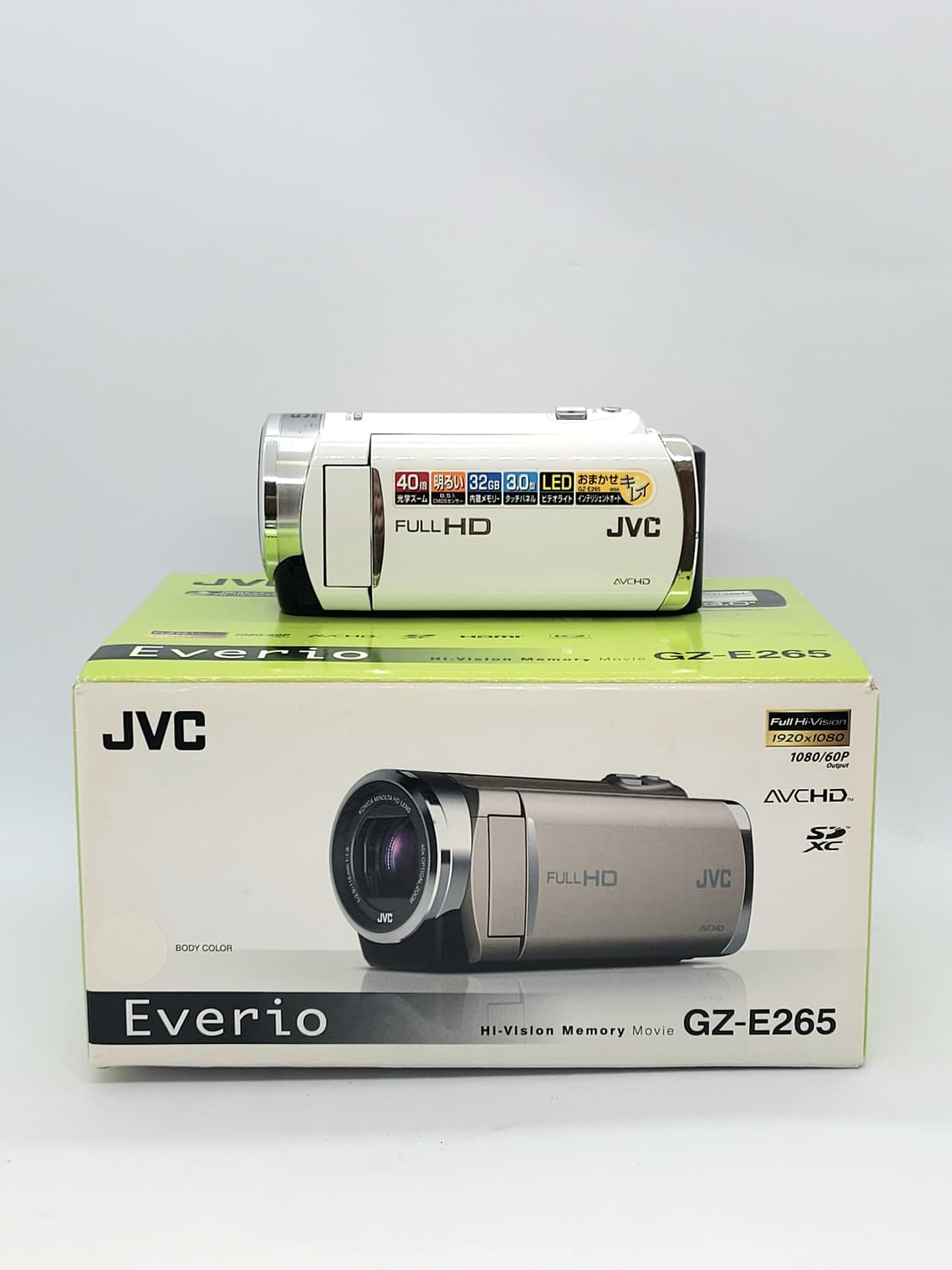 JVC GZ-E265 빈티지캠코더 [ 꾸미기 기능 ] | 후루츠패밀리