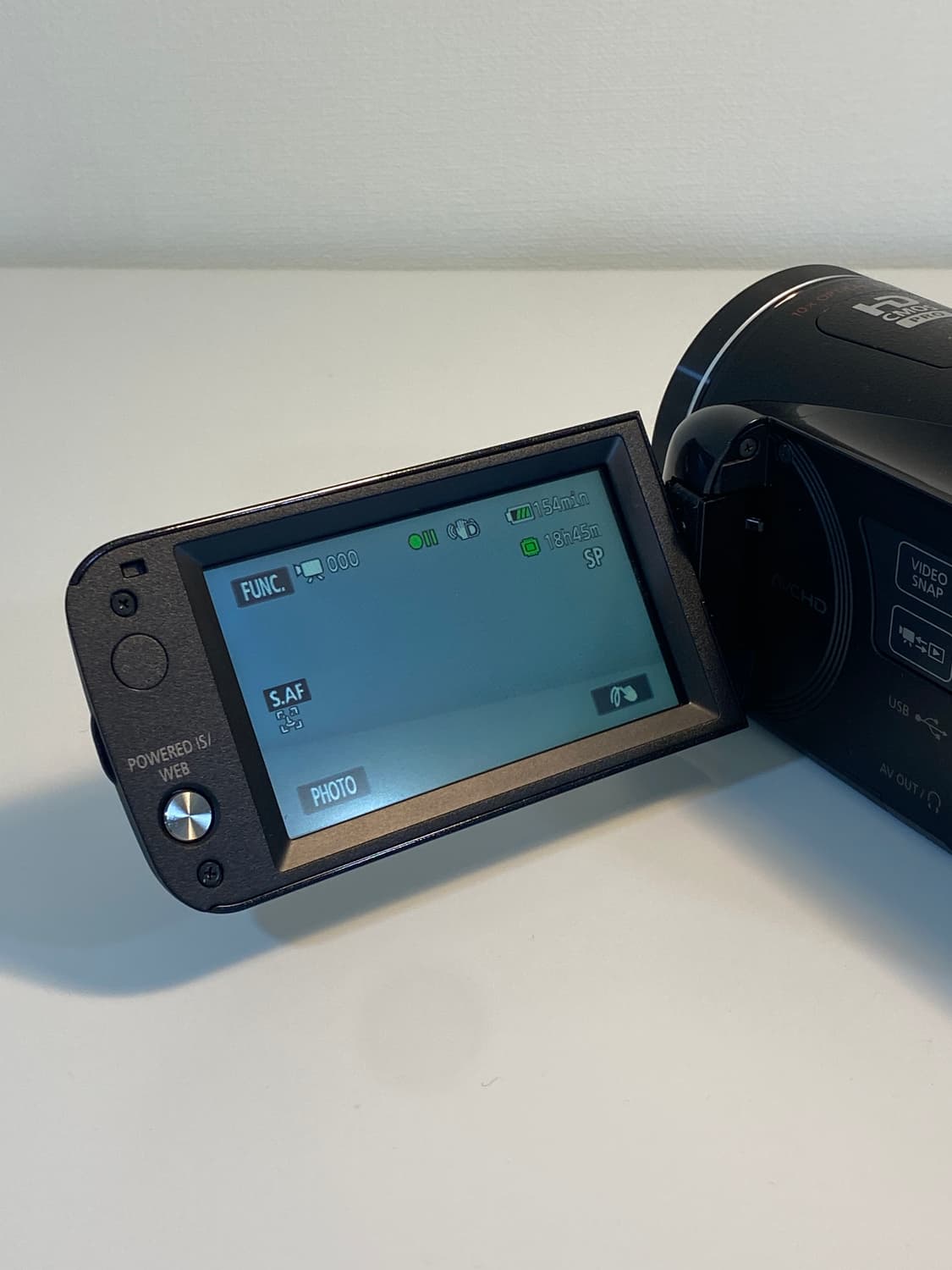 빈티지 캠코더 캐논 canon ivis hf m43 | 후루츠패밀리