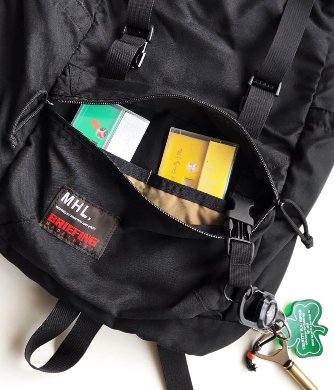 MHL BRIEFING MHL×BRIEFING◯別注コラボバックパック◯グレー