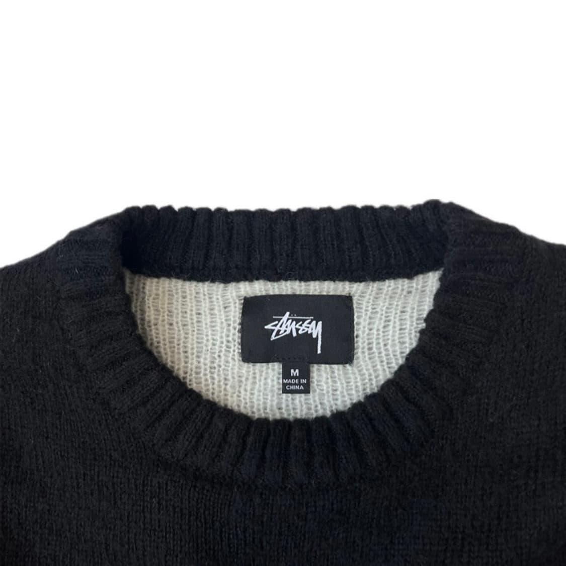 Diamond Check Mohair Sweater | 후루츠패밀리