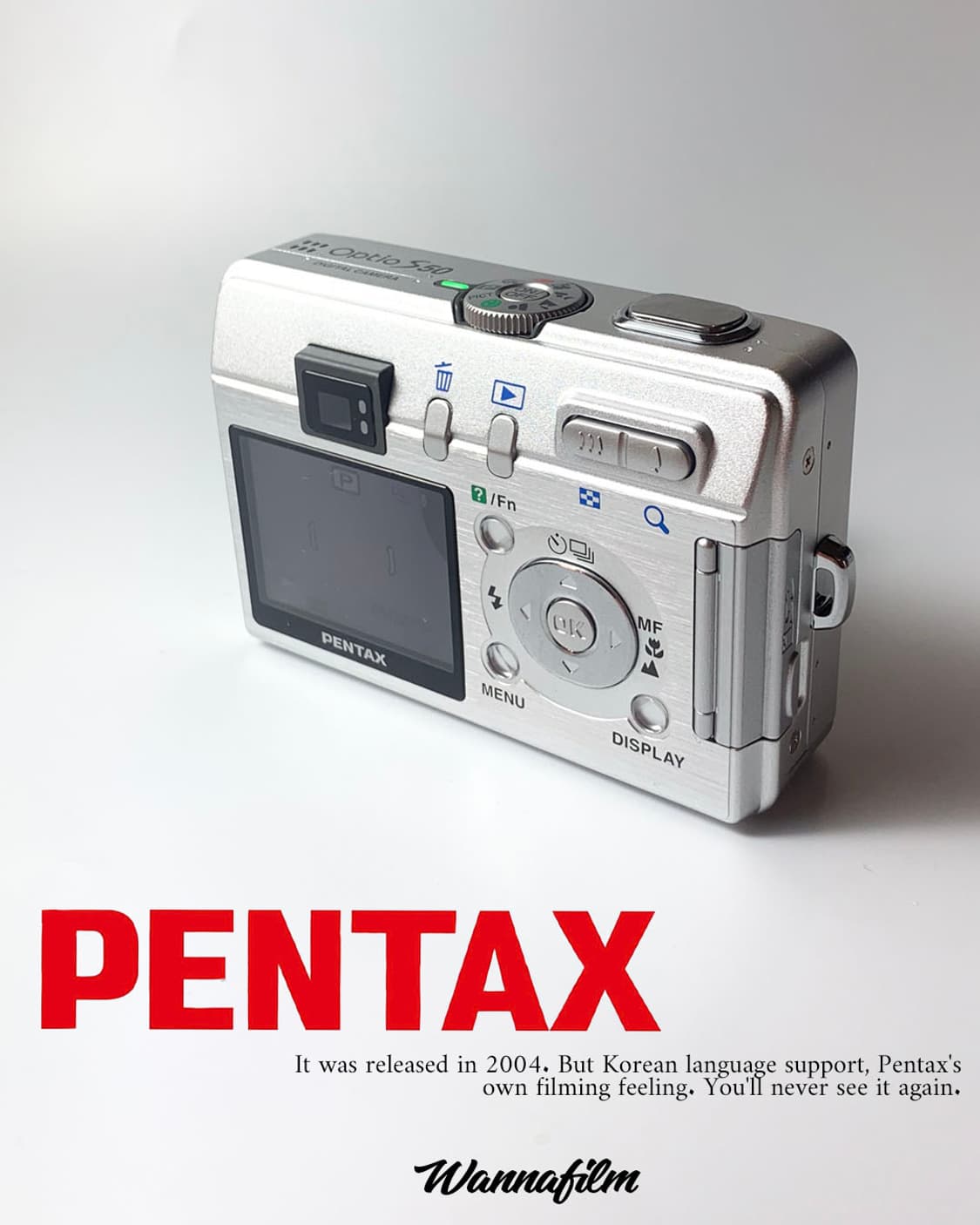 PENTAX Optio S50 デジカメ スマホ転送OK a5047