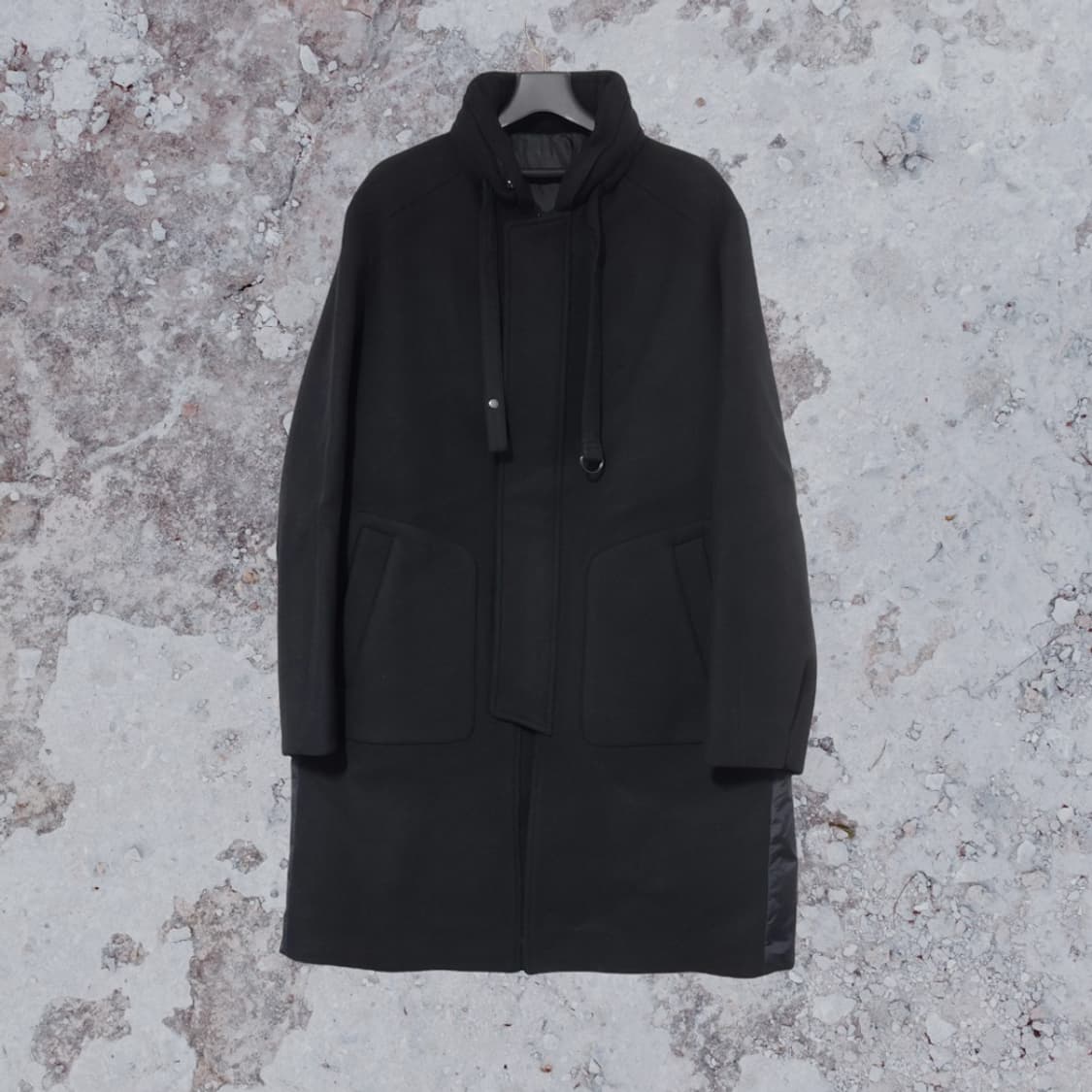 Y-3 CH3 Wool Melton Duffle Coat