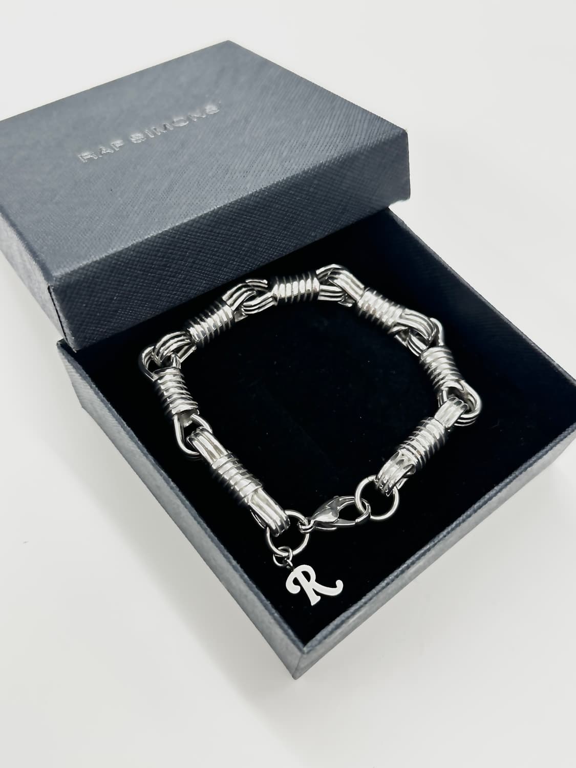 アクセサリー RAF SIMONS wrapped chain bracelet Raf Simons wrapped chain bracelet