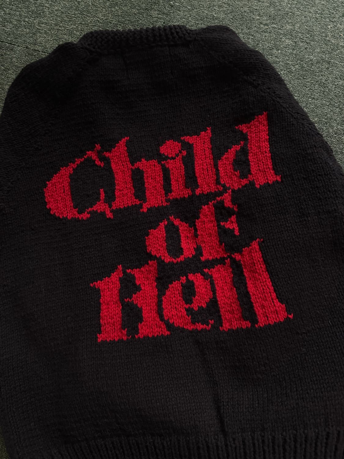 Supreme Child of Hell Sweater 24FW | 후루츠패밀리