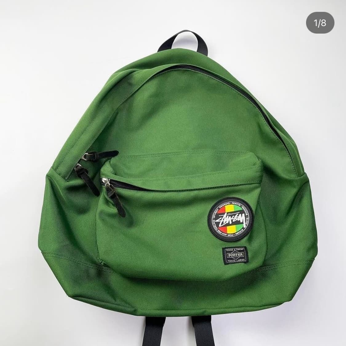 【激レア】PORTER × STUSSY Backpack Porter X Stussy Backpack 激レア】PORTER × STUSSY Backpack Canvas