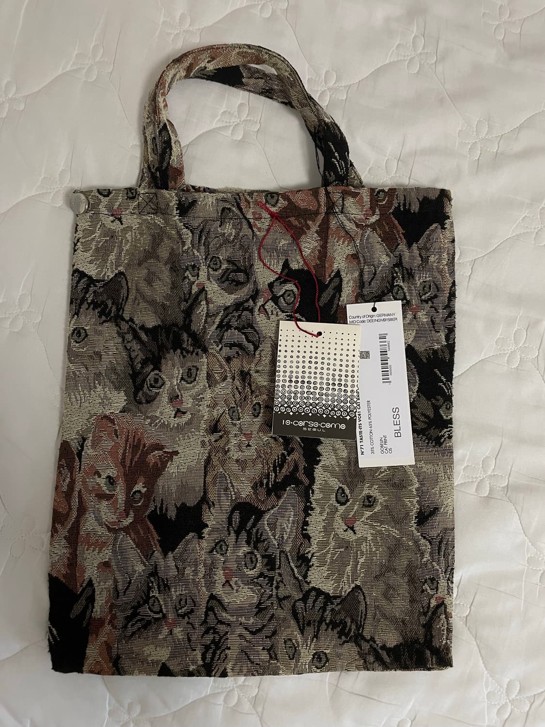 bless n° bless bag cat（bless n° cat bag ブレス 猫 トート