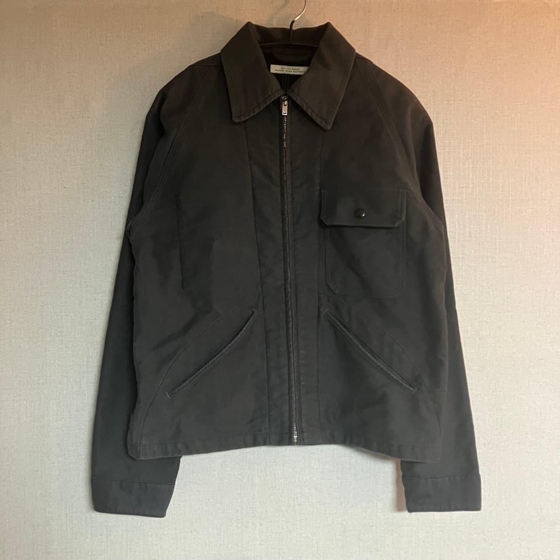 38]올드조 20SS ROLL COLLAR ZIP JACKET | 후루츠패밀리