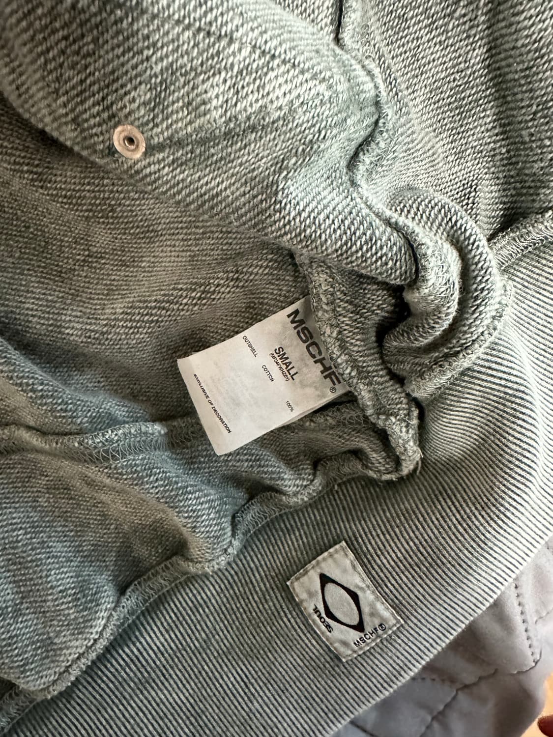 MSCHF BIG POCKET HOODIE_BLEACHED KHAKI