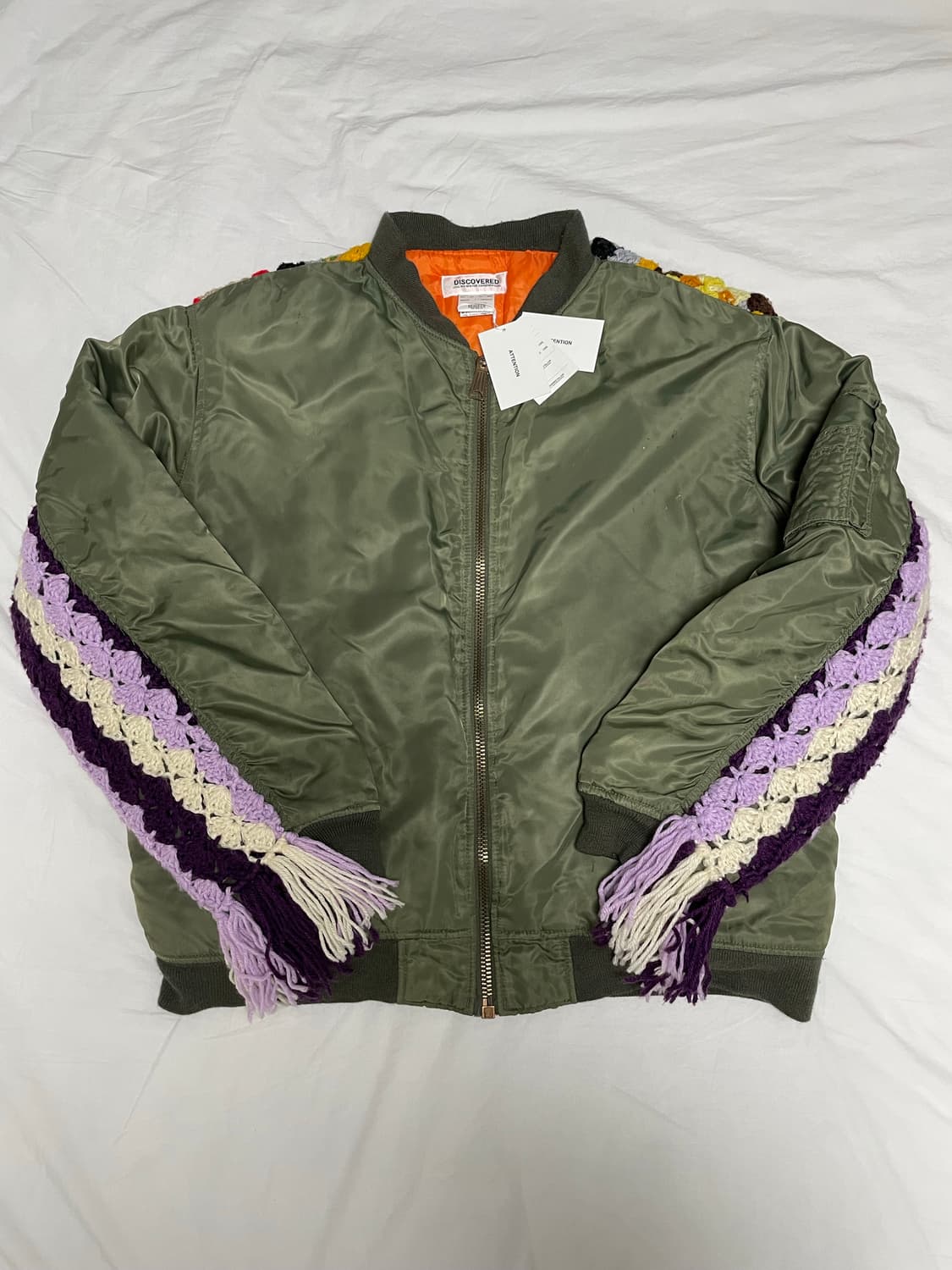 discovered ma-1 マイファス HIRO 着用 DISCOVERED MA-1ジャケット