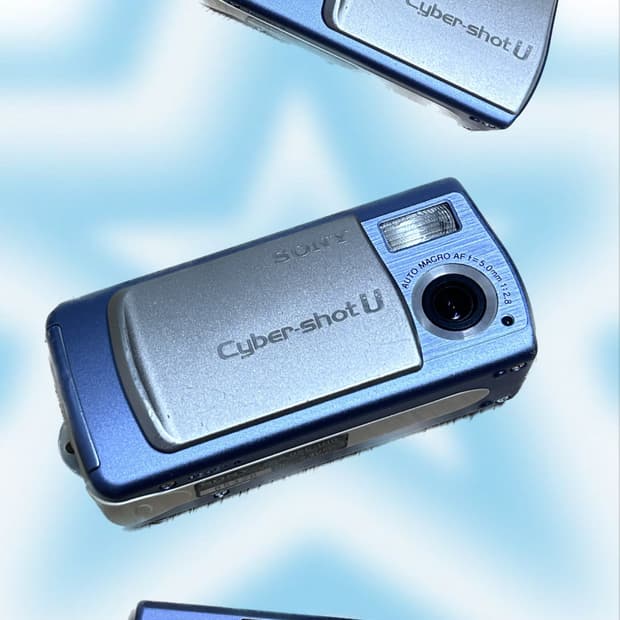 SONY CybershotU  DSC-U10 ブルー SONY CybershotU DSC-U10 ブルー カメラ